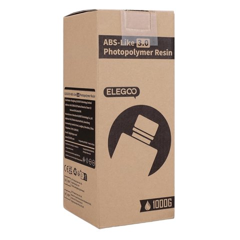 Фотополімерна смола для 3D-принтера ELEGOO ABS-подібна 3.0, White, 1 кг Прев'ю 3