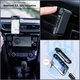 FM-трансмітер Baseus Qiyin, чорний, з кнопкою, з Bluetooth, TRS 3.5 мм, micro-USB тип-B, #WXQY010001 Прев'ю 2