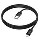 USB кабель Hoco X122, USB тип-A, Lightning, 100 см, 2,4 А, черный, #6942007662185 Превью 2