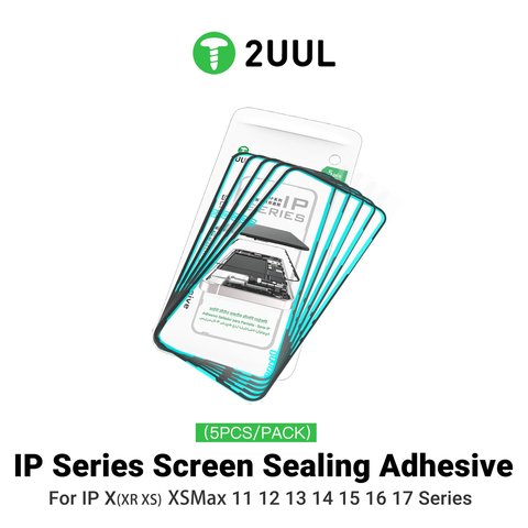 Стикер дисплея 2UUL SA11 для Apple iPhone 11, iPhone XR, 5 шт., adhesive Превью 1
