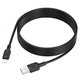 USB кабель Borofone BX113, USB тип-A, Lightning, 100 см, 2,4 А, чорний, #6941991115394 Прев'ю 1