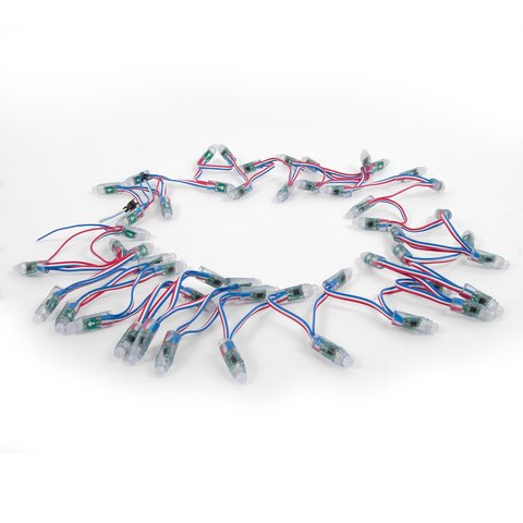 LED RGB Pixel Module (50 pcs., WS2811, DC 5 V, 12 mm, IP68) Preview 2