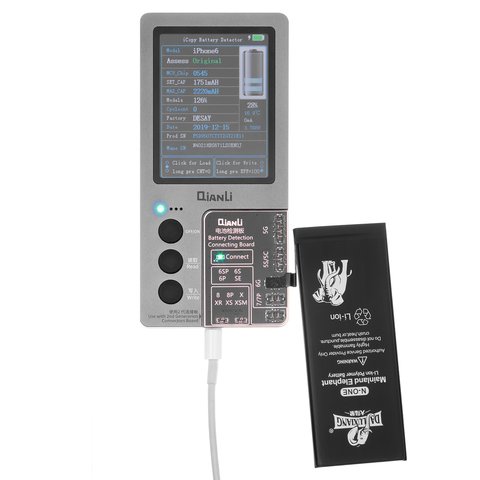 Batería Da Luxiang puede usarse con Apple iPhone 6, Li-ion, 3.82 V, 2310 mAh, mayor capacidad, original IC Vista previa  1