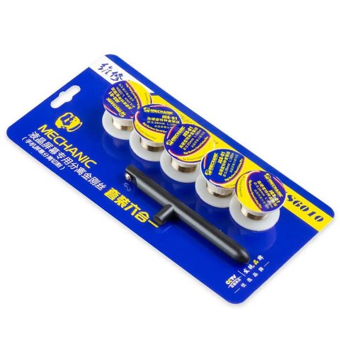 Glass Separator Wire Mechanic JGS6010, (0.1 mm, 0.08 mm, 0.06 mm, 0.05 mm, 0.04 mm, 100 m) Preview 1