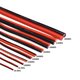 Wire In Silicone Insulation 2x14AWG, (2 мм², 1 m, red, black, UL3135) Preview 1
