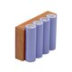 Battery Holder 21700 for Spot Welding, (1x4, magnetic) Preview 1
