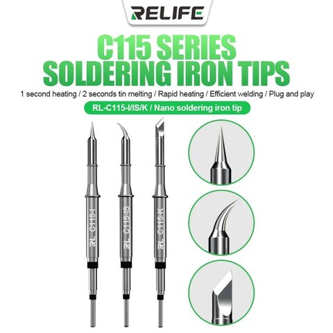 Soldering Iron Tip RELIFE RL-C115-IS Preview 1