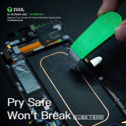 Spudger 2UUL DA89, (to disassemble mobile devices, metal, 3 in 1) Preview 4