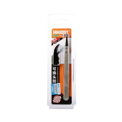Пинцет антистатический 2-в-1 JAKEMY JM-T10-11 Превью 6