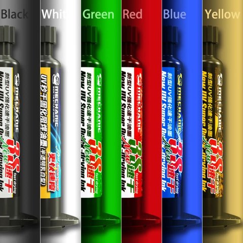 Soldering Mask Mechanic SU3, (yellow, 10 ml, UV) Preview 4
