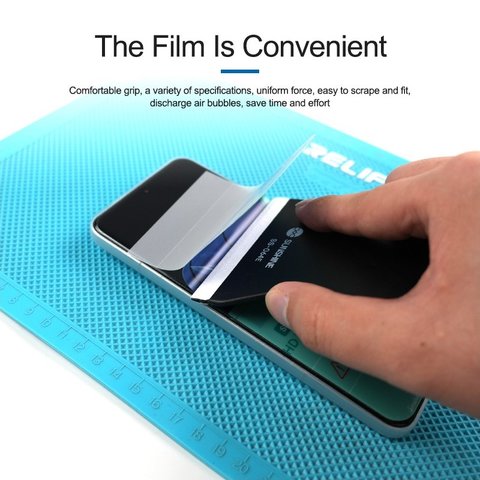 Espátula Sunshine SS-064F, para pegar películas, 220 mm, plástico, negro Vista previa  3