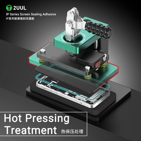 Etiqueta de pantalla 2UUL SA14 puede usarse con Apple iPhone 14, 5 uds., adhesive Vista previa  3