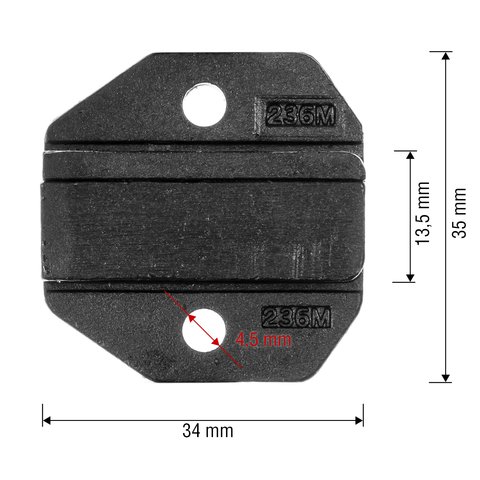 Матриця для кримпера Pro'sKit CP-236DM6 Прев'ю 1