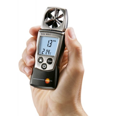 Компактний крильчастий анемометр testo 410-1 Прев'ю 1