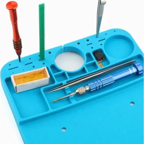 Килимок монтажний Mechanic V65, силіконовий, для мікроскопа, антистатичний, 205 мм, 260 мм Прев'ю 3