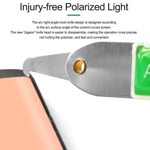 Инструмент для поднятия дисплея/тачскрина RELIFE  RL-060A, лопатка металлическая Превью 1