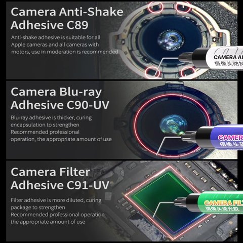 Клей Mechanic C89, для ремонта камеры, 3 г, Anti-Shake Превью 3