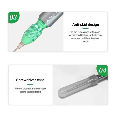 Отвертка трехлепестковая (Tri-Wing) RELIFE RL-724/Y0.6, Tri-Point Превью 6