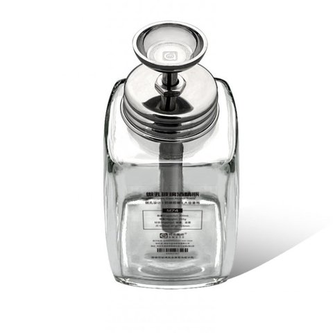 Баночка для рідини з дозатором Amaoe M74, 200 мл, для спирту Прев'ю 1