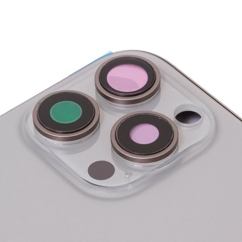 Корпус для iPhone 16 Pro, сірий, з тримачем SIM-карти, з боковими кнопками, Original (PRC), EU Version, natural titanium Прев'ю 1