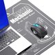 Килимок монтажний Mechanic V79, термостійкий, стійкий до плям, 600 мм, 350 мм Прев'ю 3
