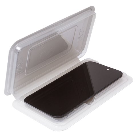 Дисплей для iPhone 16 Pro, чорний, з рамкою, Copy, (TFT), ZY, IN CELL FHD Прев'ю 2