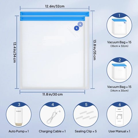 Набір ELEGOO для вакуумного зберігання філаментів Прев'ю 2
