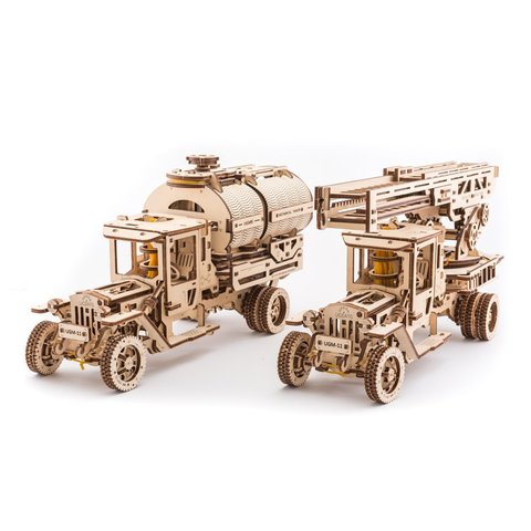 Механічний 3D-пазл UGEARS Набір доповнень до моделі Вантажівка UGM-11 Прев'ю 9